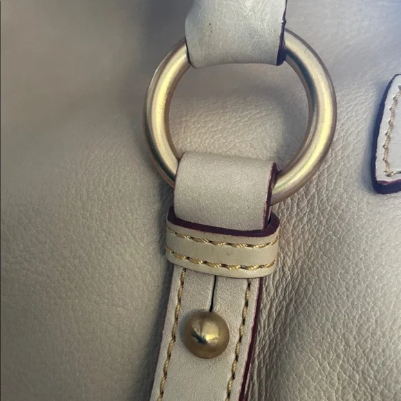 Dooney & Bourke Florentine large leather satchel Oyster color - Picture 10 of 17